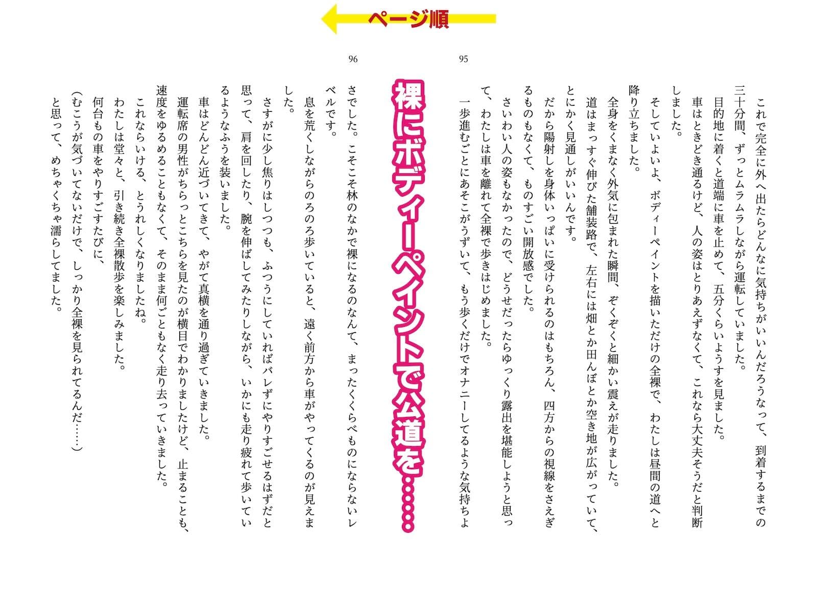 露出体験告白2 痴女たちの全裸淫戯 サンプル 4