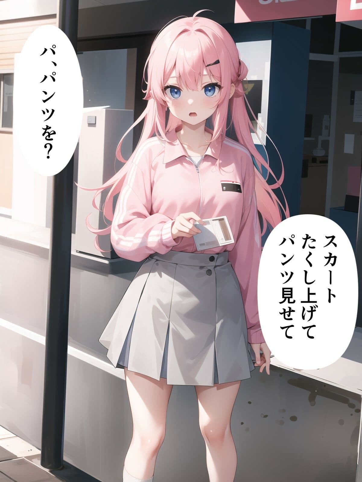 ぼっちのバンギャがチケットノルマのためにぱんつ見せてくれる話 サンプル 1