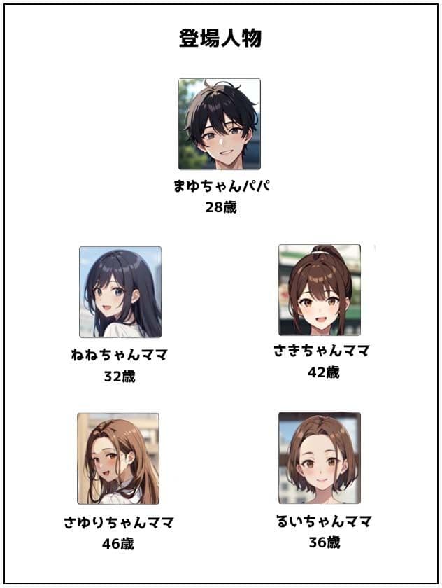 まゆちゃんパパ 近所のママさんいただきます サンプル 1