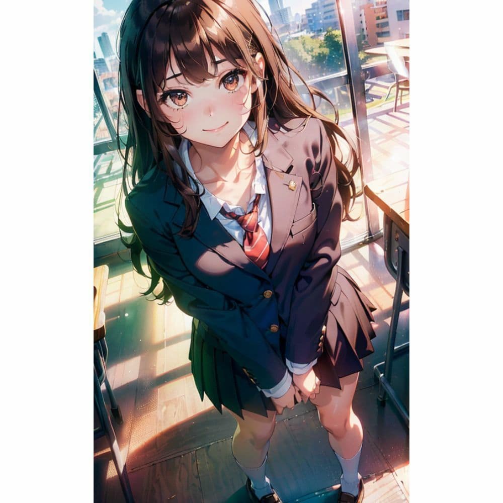 放課後の教室で美女と二人きり サンプル 3