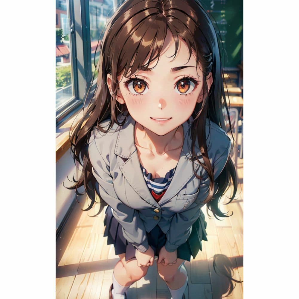 放課後の教室で美女と二人きり サンプル 9