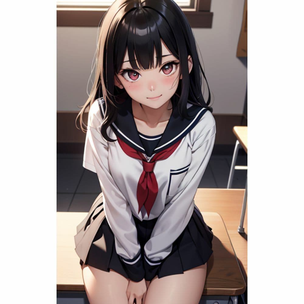 かわいい女の子がミニスカでパンチラしている サンプル 2