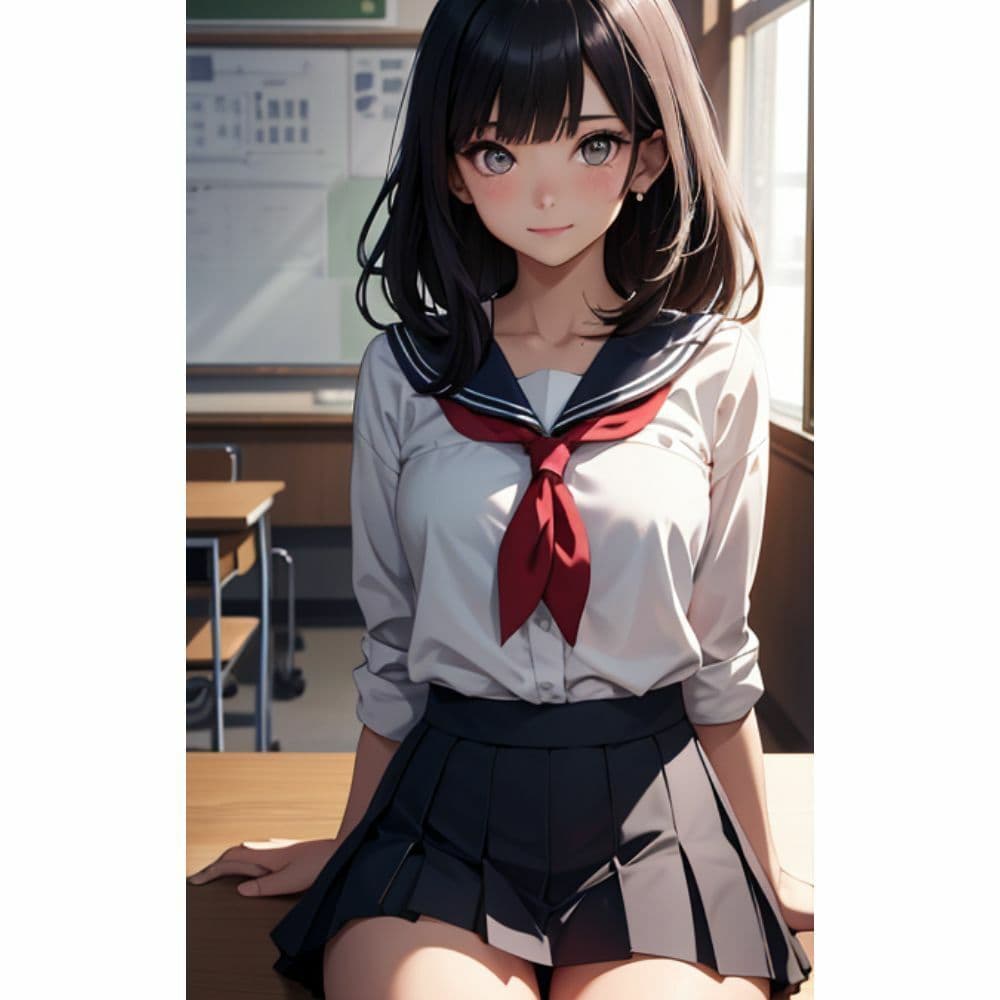 かわいい女の子がミニスカでパンチラしている サンプル 8