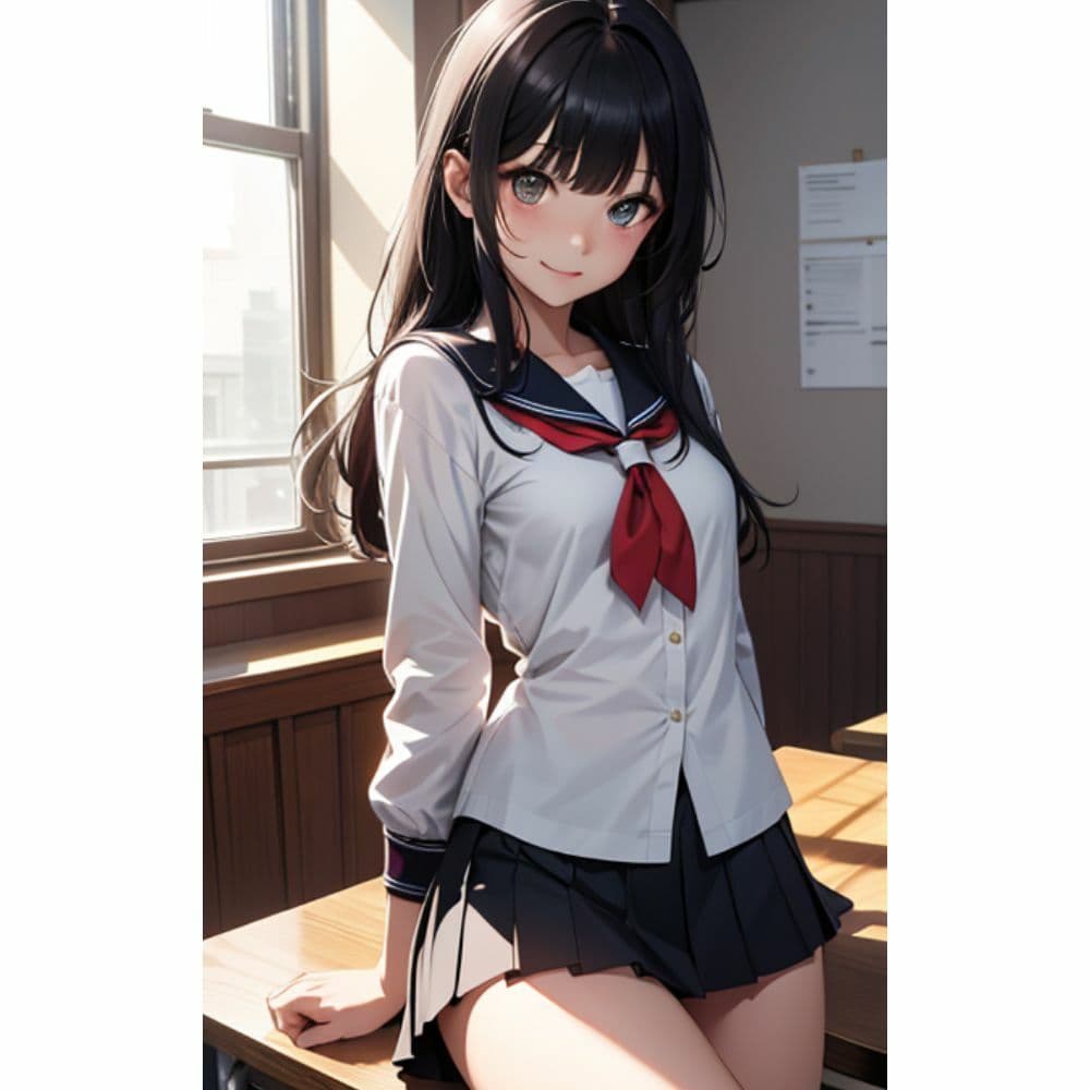 かわいい女の子がミニスカでパンチラしている サンプル 9