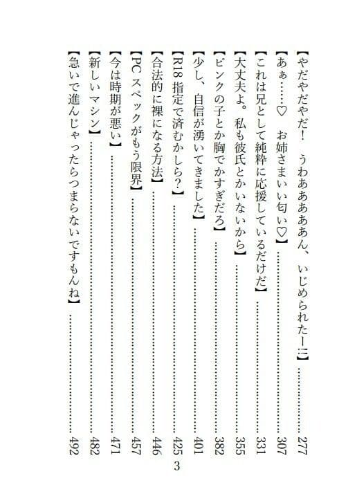 視られるほどレベルアップ？ 露出少女のフルダイブMMO サンプル 3