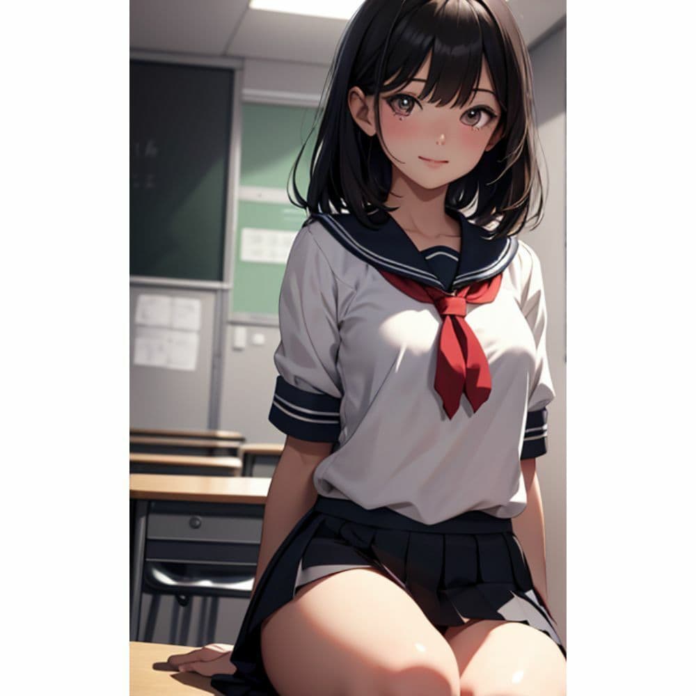 かわいい女の子がミニスカでパンチラしてくる サンプル 1