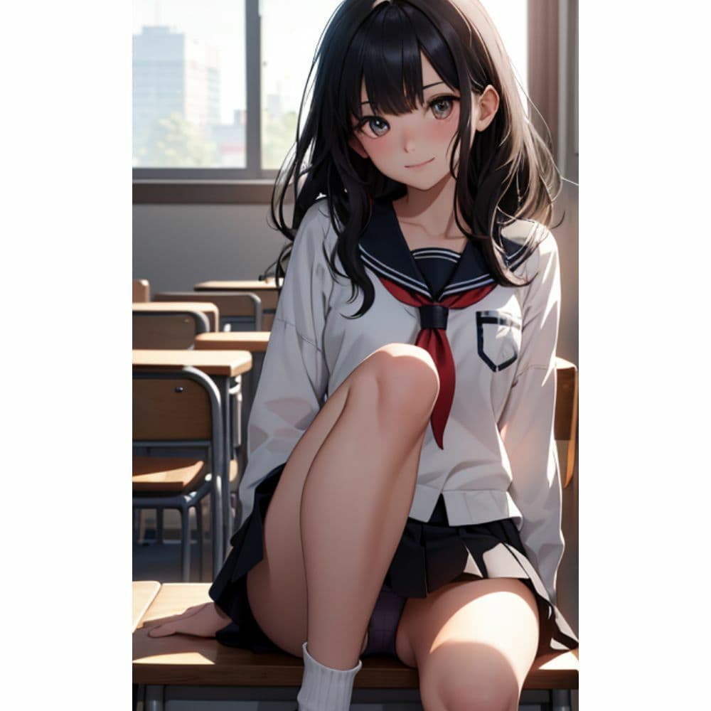 かわいい女の子がミニスカでパンチラしてくる サンプル 4