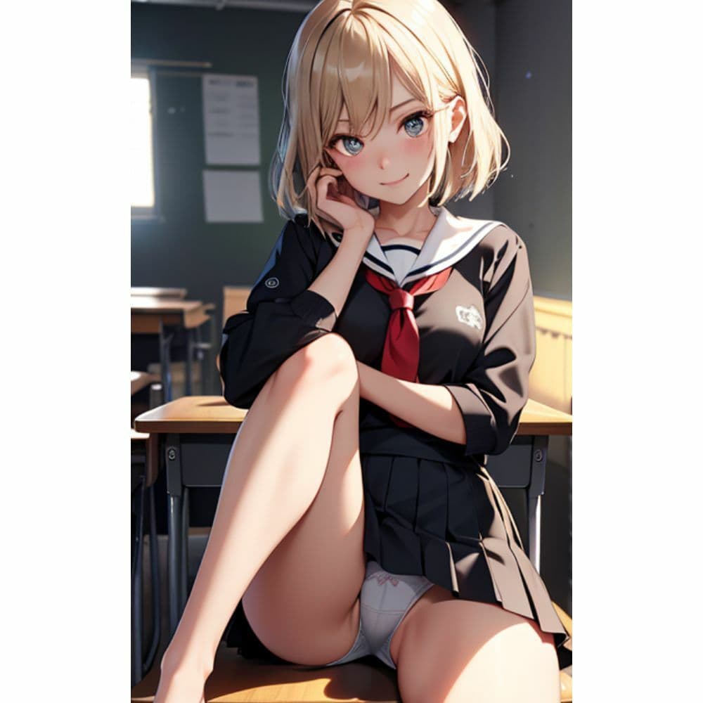 かわいい女の子がミニスカでパンチラしてくる サンプル 7