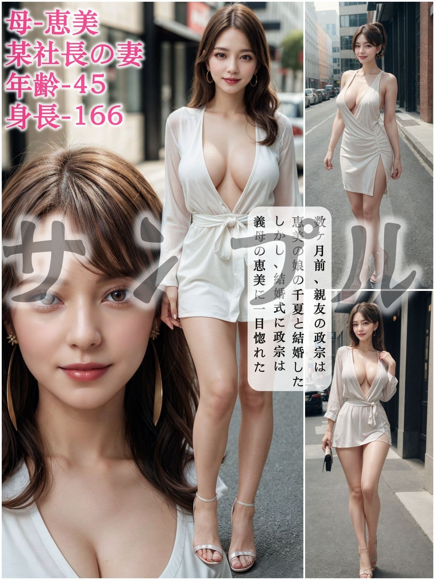 NTR親友の義母&妻 サンプル 1