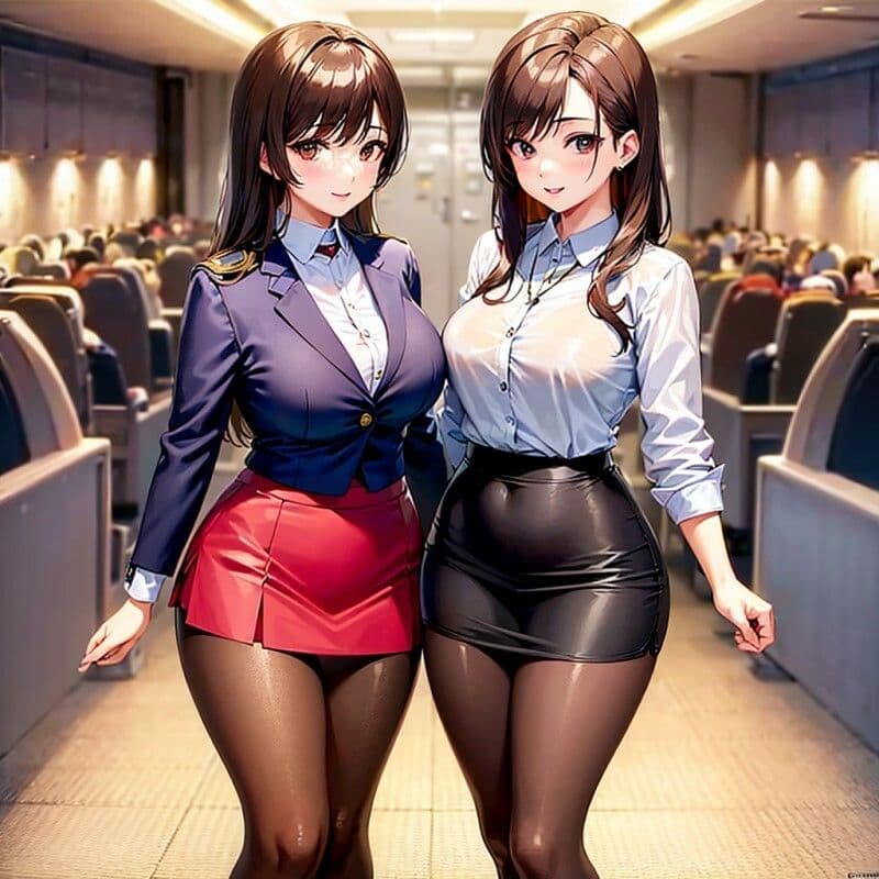 キャビンアテンダントの一日 サンプル 2