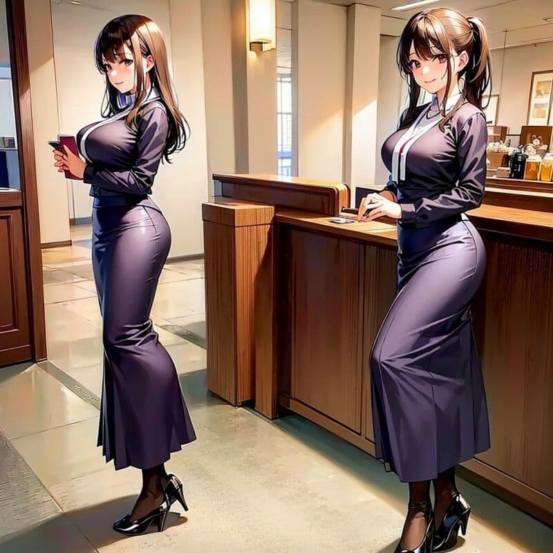 キャビンアテンダントの一日 サンプル 5