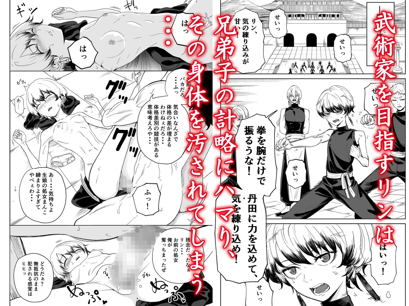 房中術〜武術家少女が堕ちるまで〜 サンプル 1