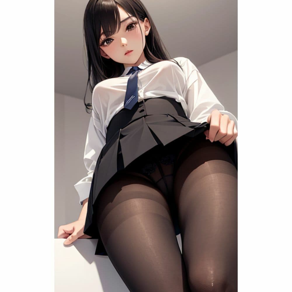 綺麗なお姉さんのパンツを下から見る:ローアングル サンプル 1