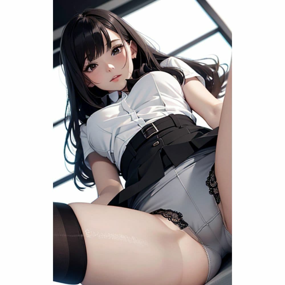 綺麗なお姉さんのパンツを下から見る:ローアングル サンプル 2