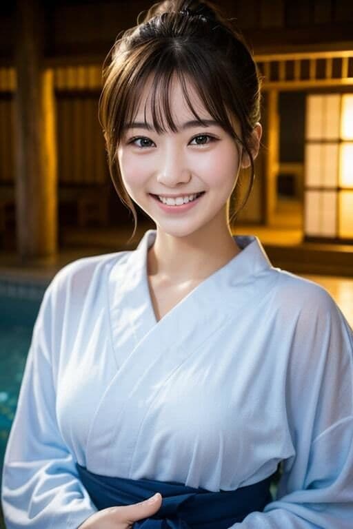 AI生成美女写真集 vol3 温泉美女 サンプル 10