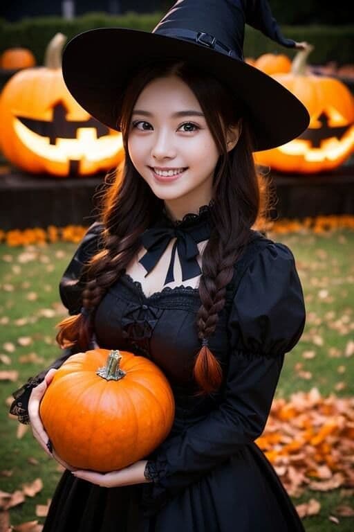 AI生成美女写真集 vol4 ハロウィン美女 サンプル 5