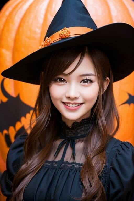 AI生成美女写真集 vol4 ハロウィン美女 サンプル 10
