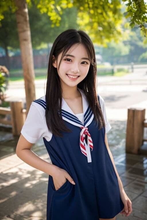AI生成美女写真集 vol5 清楚美女 サンプル 5