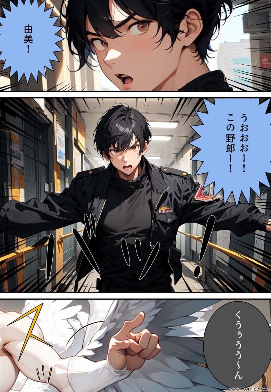 真・正義戦士ジャスティス・ボーイ 完全版 第2話「怪人・白鳥男とチュチュ」 サンプル 7