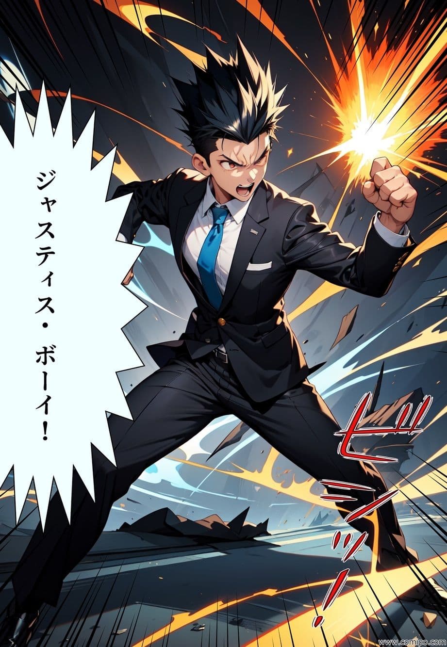 真・正義戦士ジャスティス・ボーイ 完全版 第2話「怪人・白鳥男とチュチュ」 サンプル 9