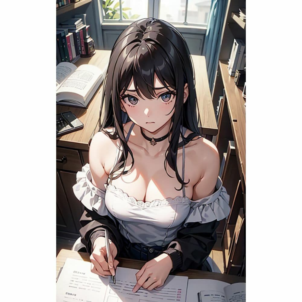 家庭教師先の女の子の谷間がエロ過ぎて勉強どころじゃない サンプル 5