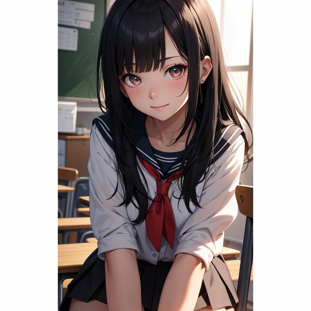 かわいい女の子がパンチラしている サンプル 1