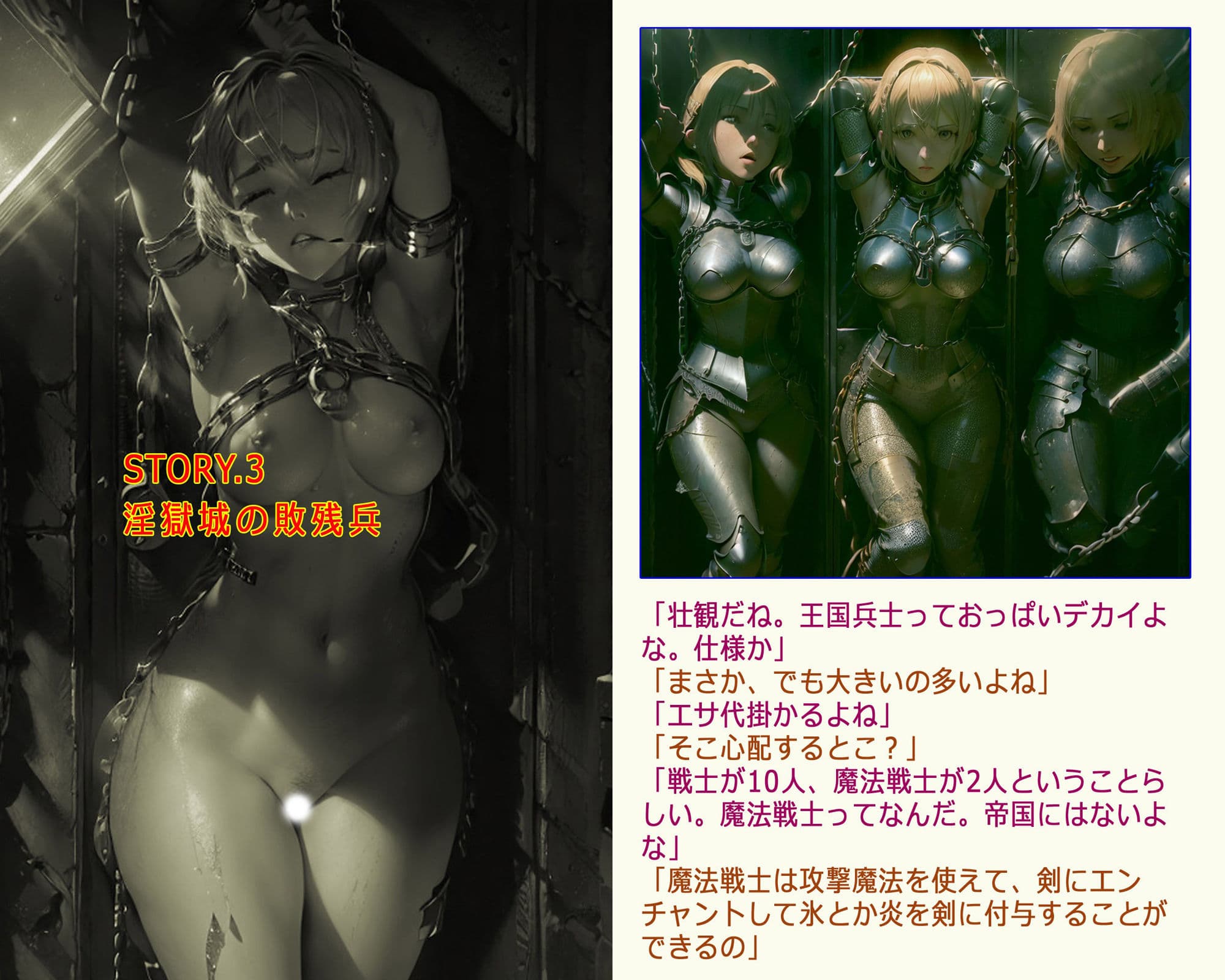 淫獄城の敗残兵 サンプル 5