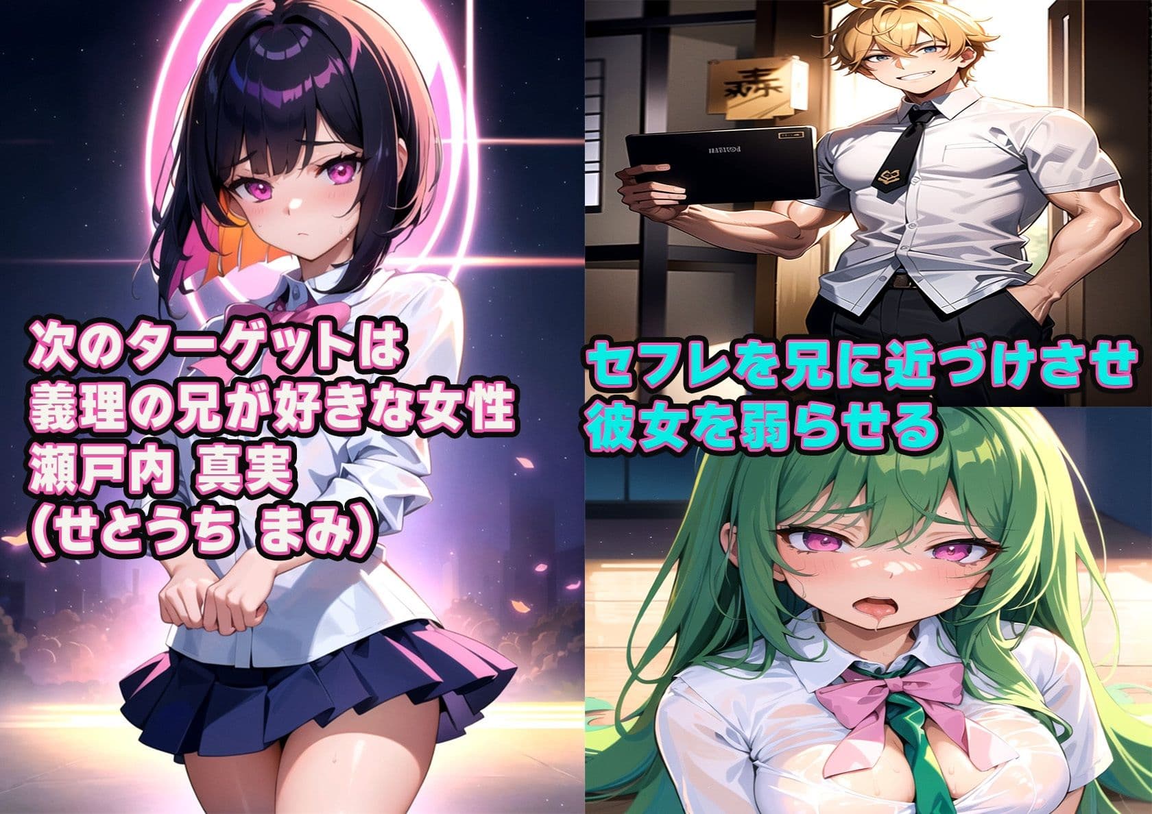 後輩女子が転校生に寝取られる-瀬戸内真実編- サンプル 2