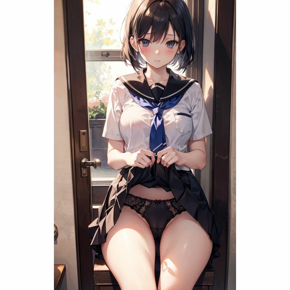 スカートめくって サンプル 1