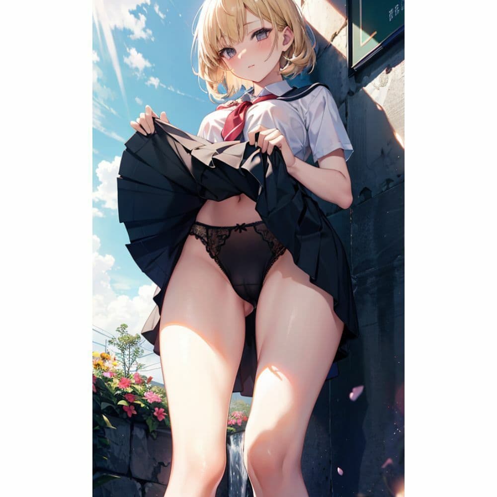 スカートめくって サンプル 4