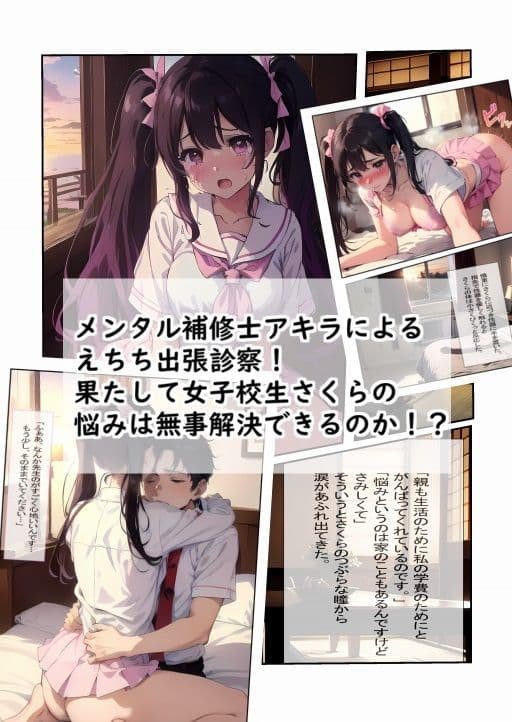 女子校生えちち出張診察 悩める女子校生さくら診療編 メンタル補修士アキラ サンプル 7