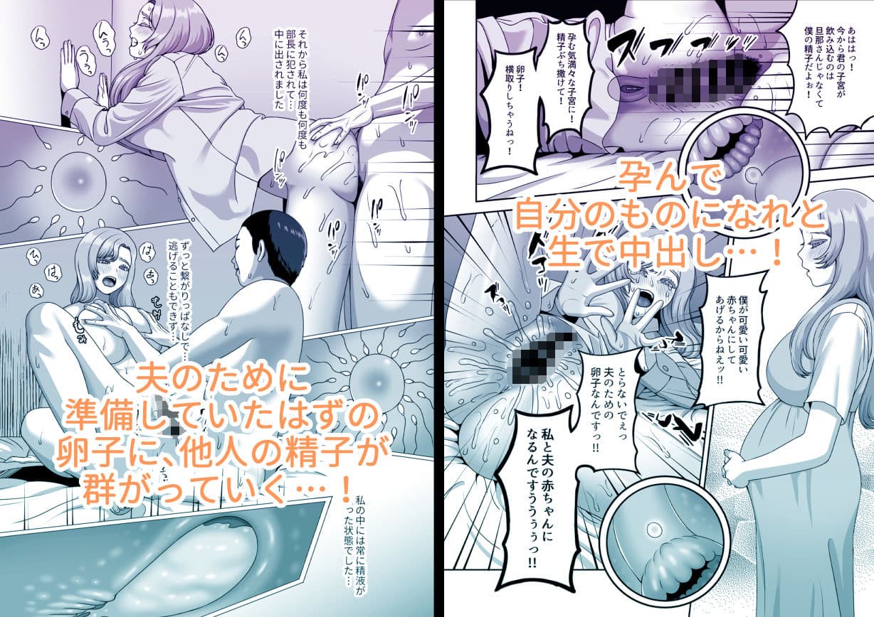 夫のための卵子を他人の精子に奪われました サンプル 3