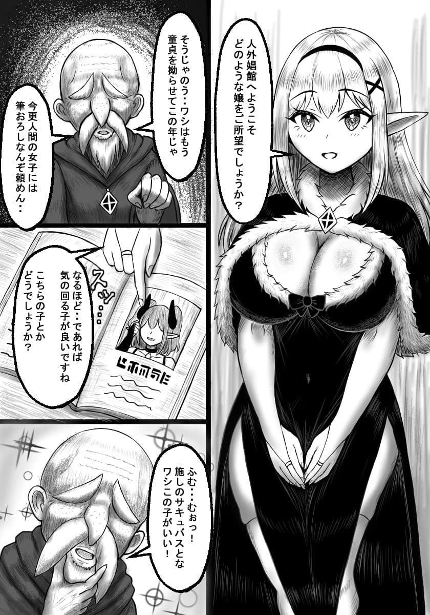 あぁ、人外娼館 施しのサキュバス編 サンプル 1