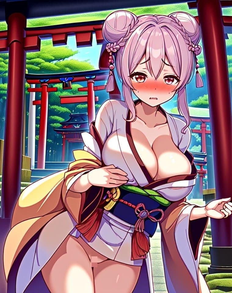 巨乳巫女 サンプル 5