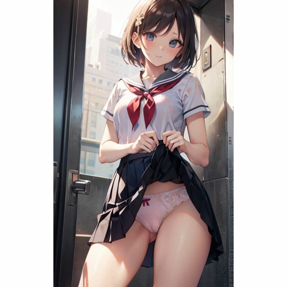 セルフパンチラ サンプル 5