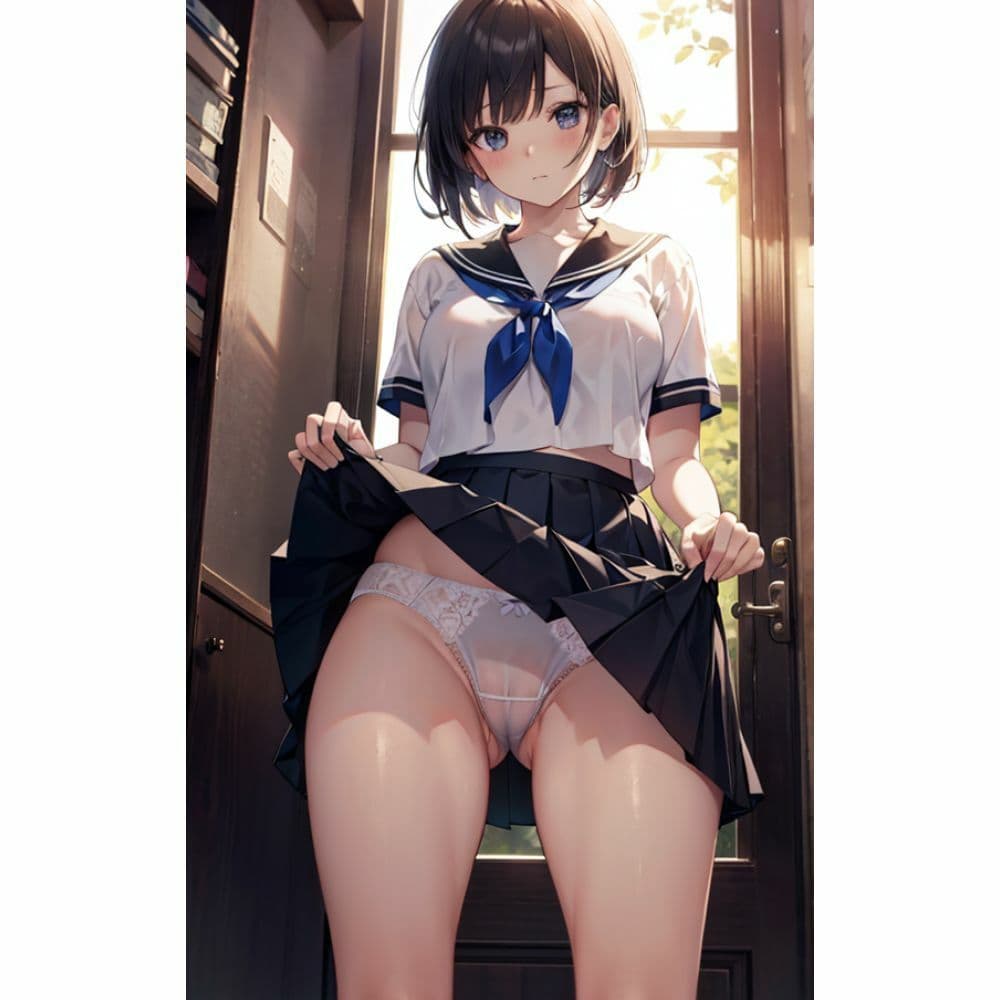 セルフパンチラ サンプル 9