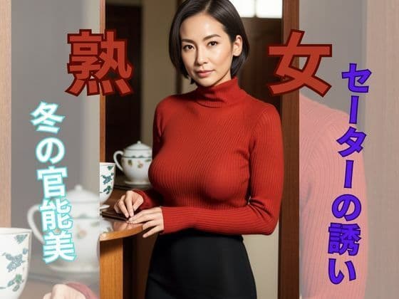 エレガント・セーターの誘い:冬の官能美