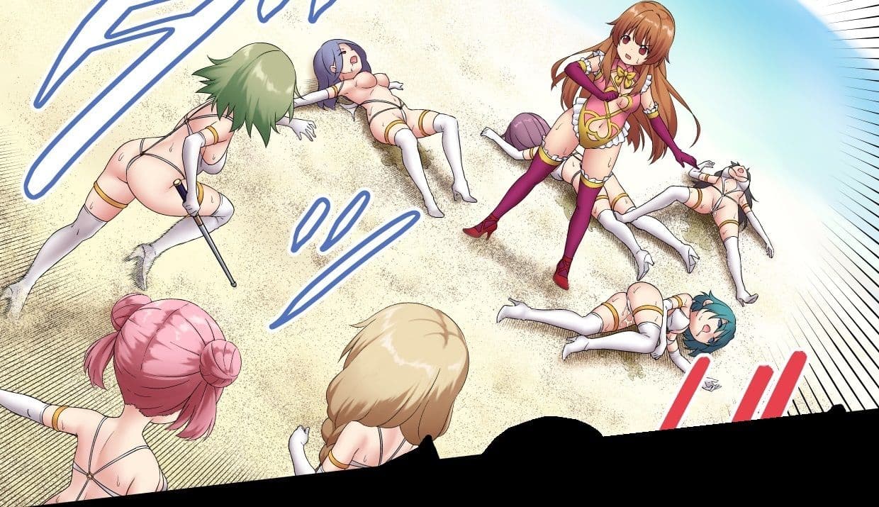 女戦闘員VSヒロイン！ 全員失神失禁 サンプル 1