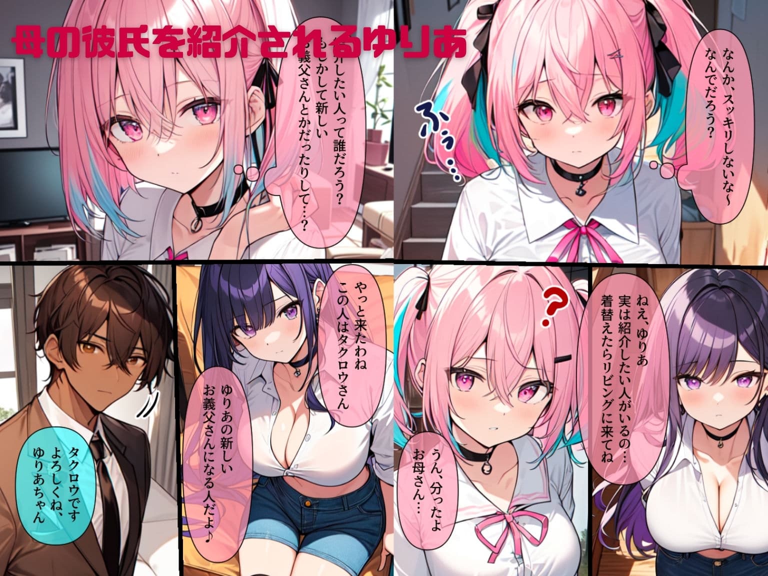 無表情むっつりギャルJK2〜メス堕ちさせて俺のモノにできたと思ってたら何時の間に義父に寝取られてました サンプル 3