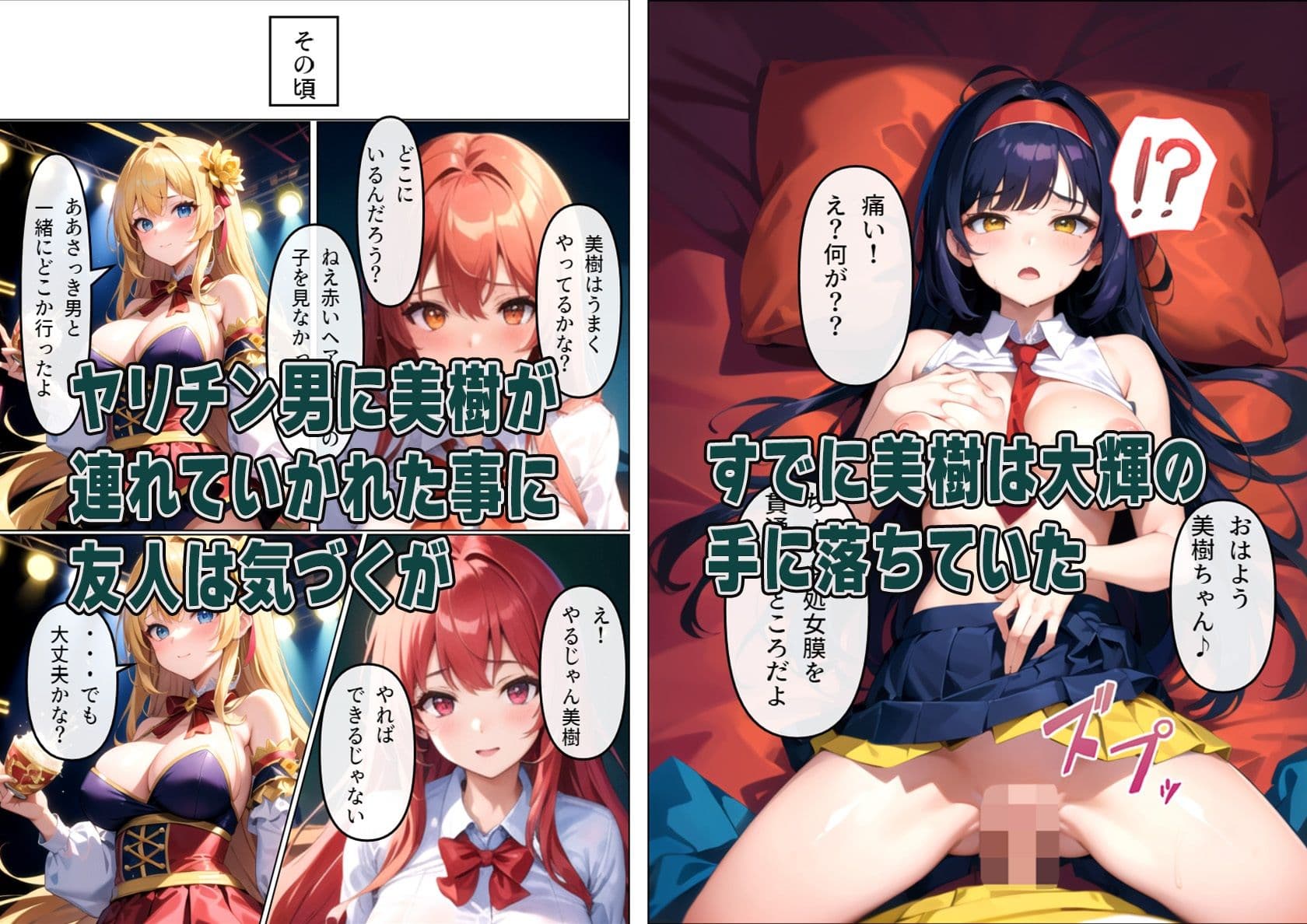清純彼女がヤリチン男に堕とされる サンプル 5