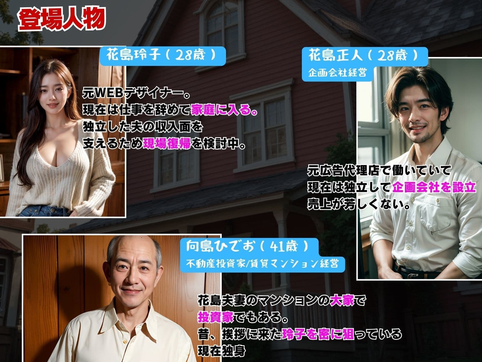 人妻専従契約〜ある不動産投資家の罠にはまった夫婦〜 サンプル 2