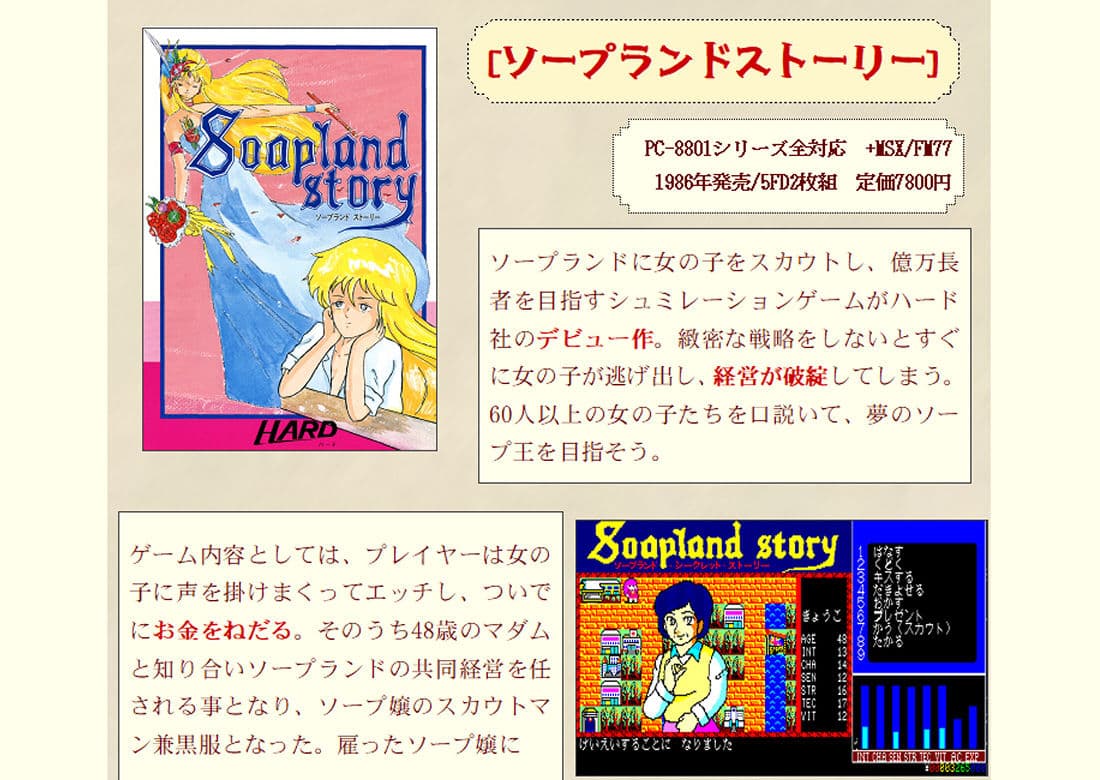 PC8801ハード社パーフェクトガイドブック サンプル 1