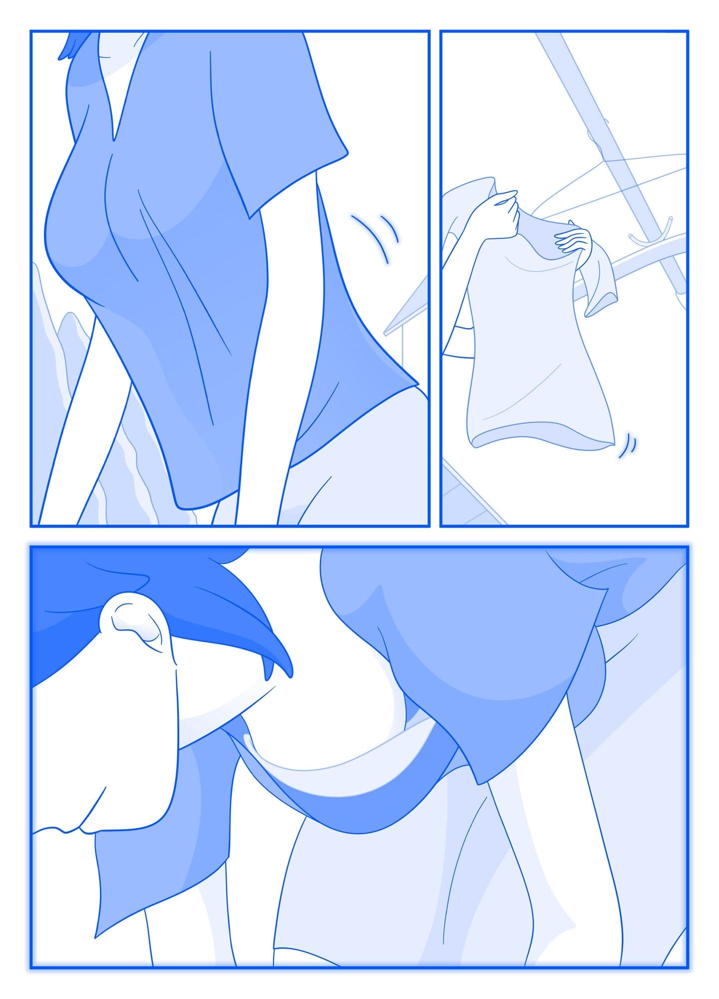 兄嫁をキッチンで口説いてみたら サンプル 2