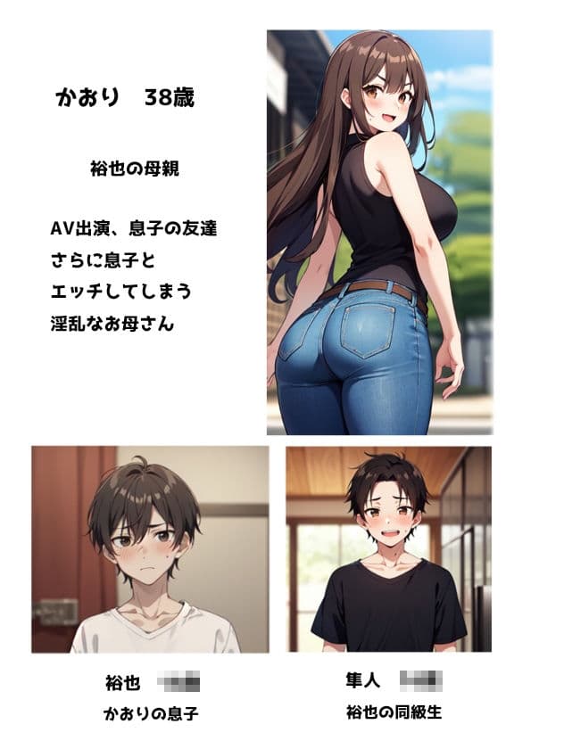 初撮りお母さん 再び2 息子のおチンチンに感じる変態お母さん サンプル 2