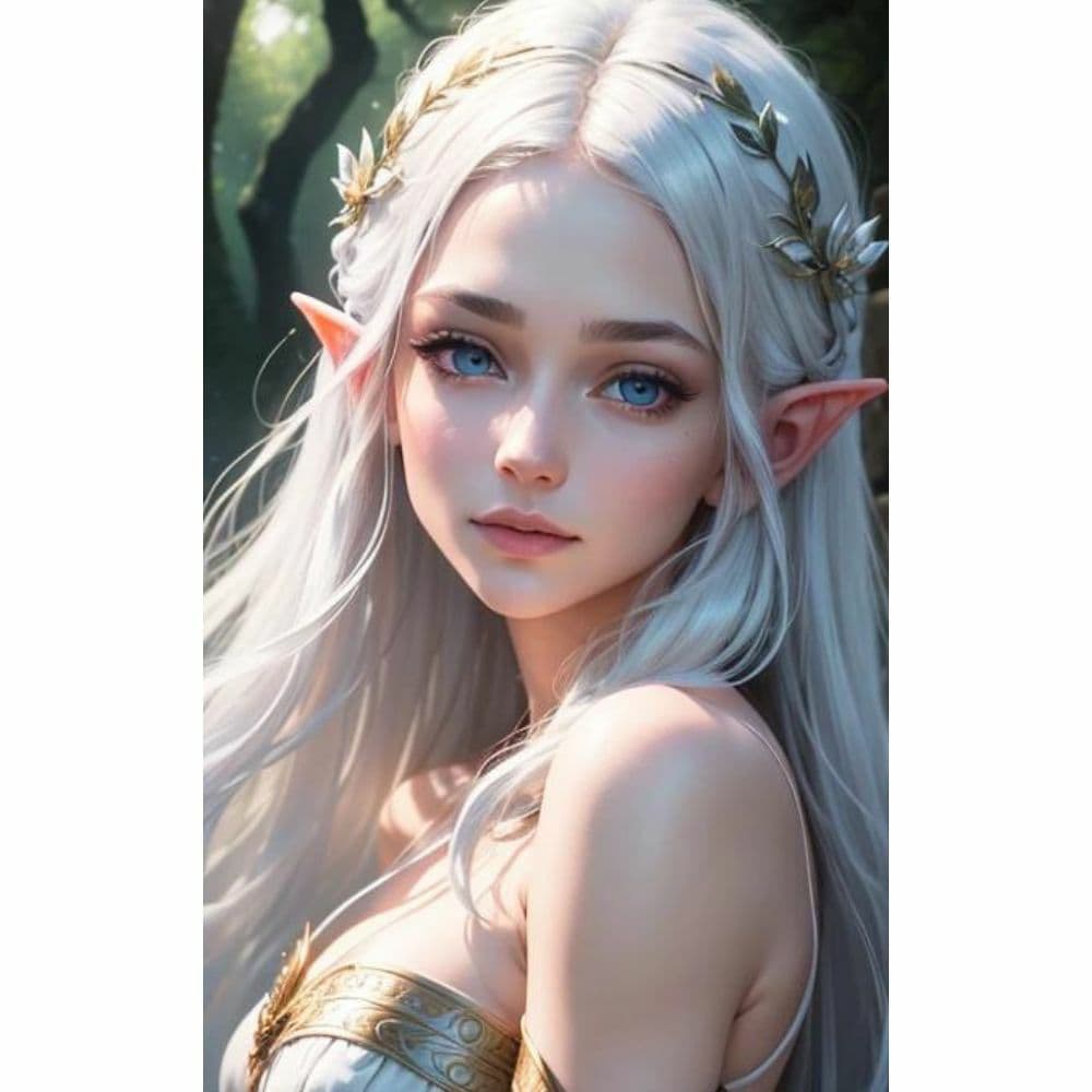 幻想の誘い:セクシー・エルフの美 サンプル 5