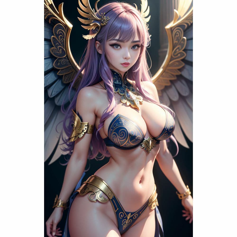 羽根舞い踊る天使たち―神話の女神たちの美 サンプル 6