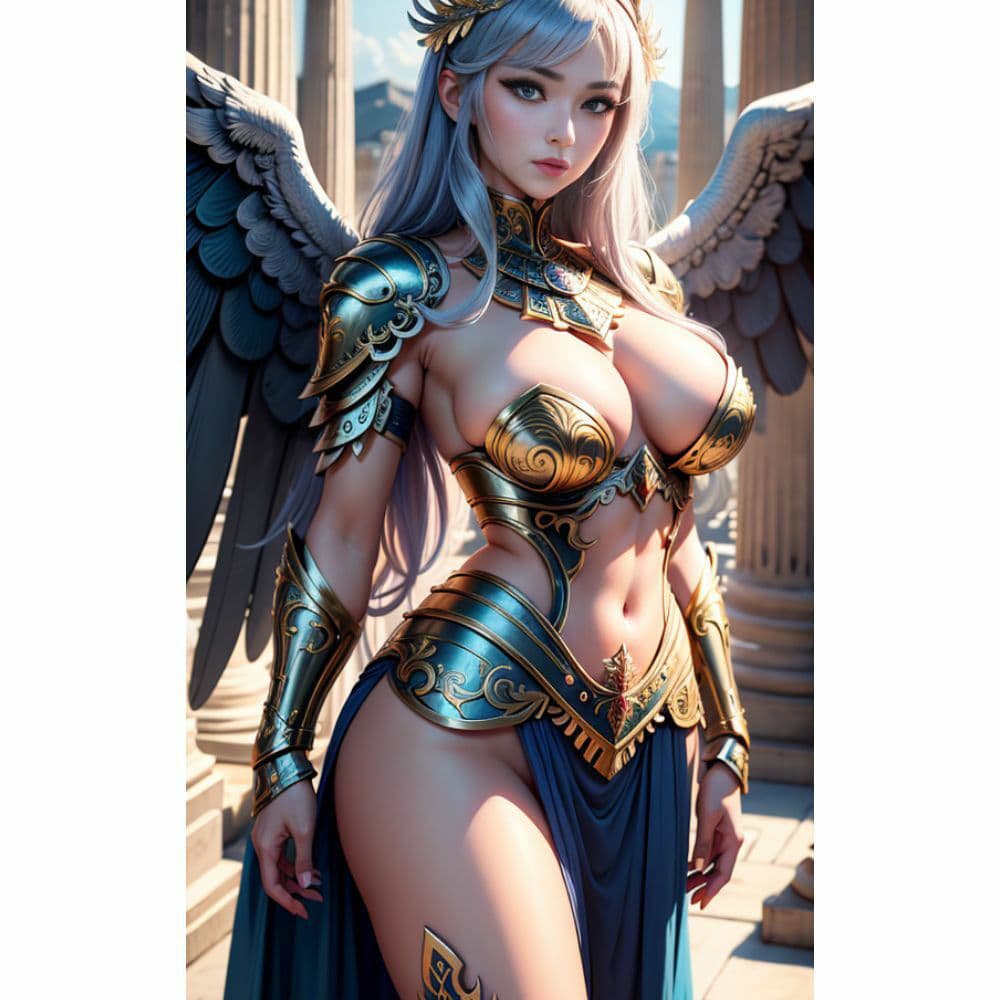 羽根舞い踊る天使たち―神話の女神たちの美 サンプル 9