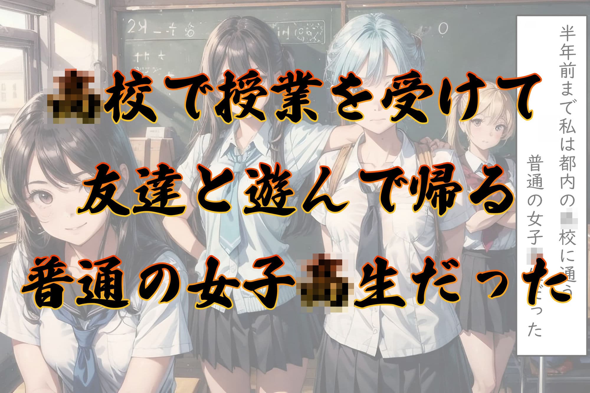 【超高画質】女子校生が異世界転生したらゴブリンの性玩具になった件 サンプル 2