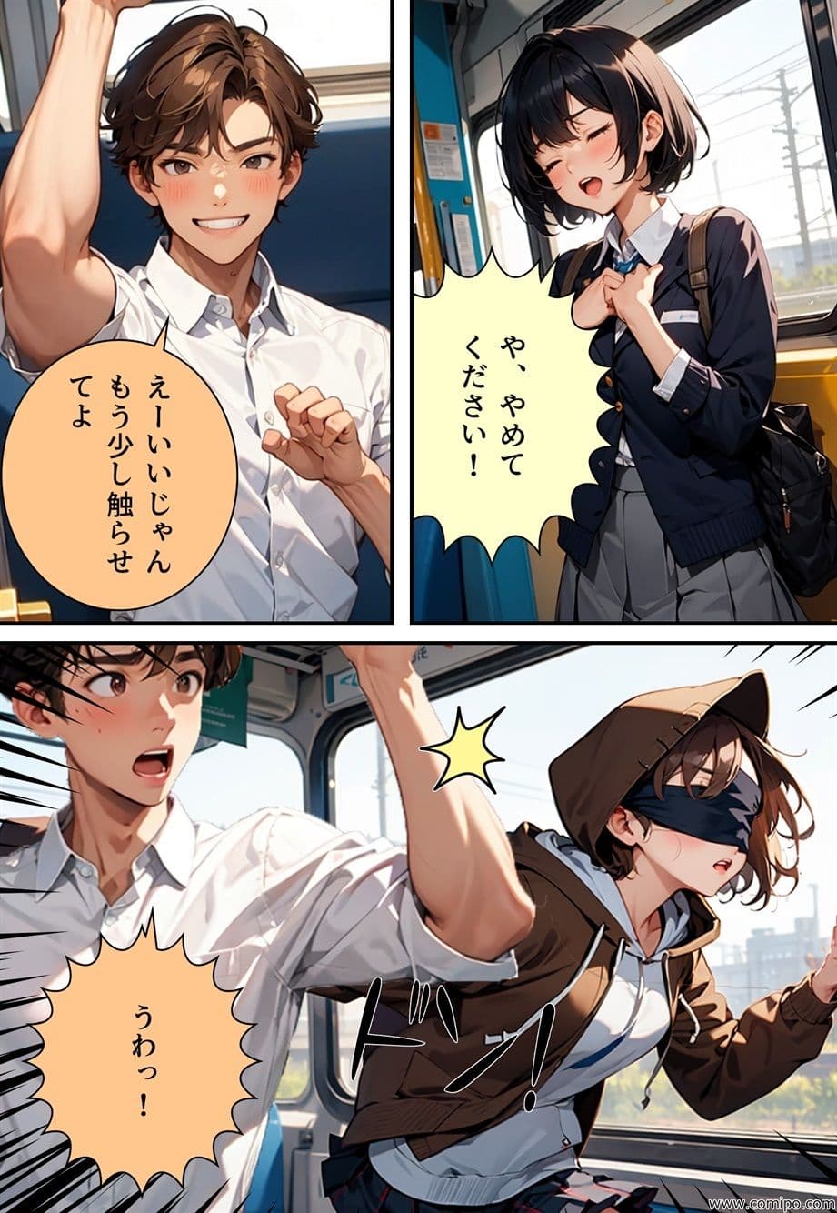真・正義戦士ジャスティス・ボーイ 完全版 第3巻 「怪人・カモシカ娘とJK制服」 サンプル 7