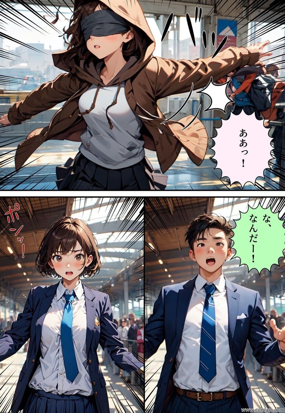 真・正義戦士ジャスティス・ボーイ 完全版 第3巻 「怪人・カモシカ娘とJK制服」 サンプル 9